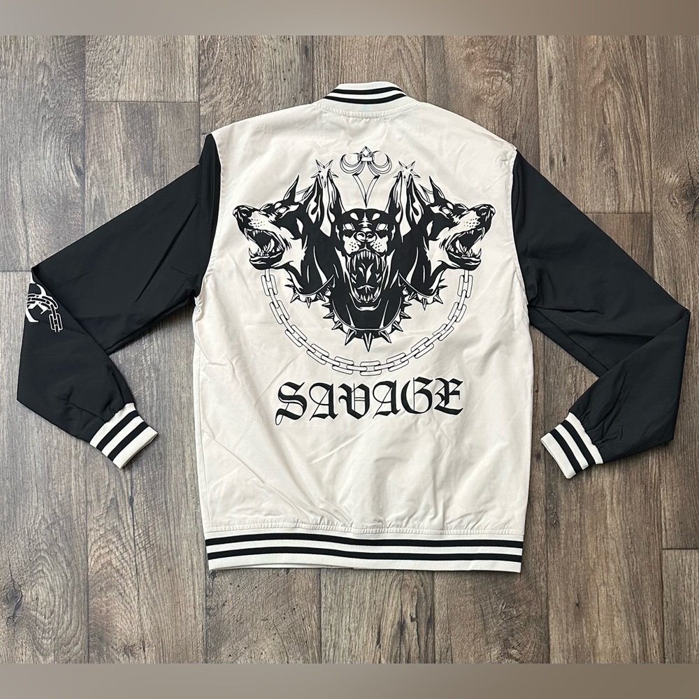 Seven Souls Savage Dogs Varsity Jacket Men’s Size S